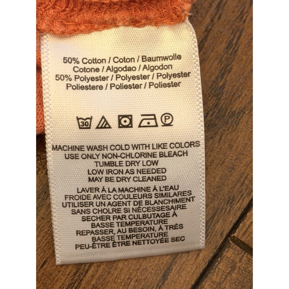 We The Free Dream Wrap Crop Top Blood Orange Wmn's Size M Open Back Sleeveless - Picture 10 of 10